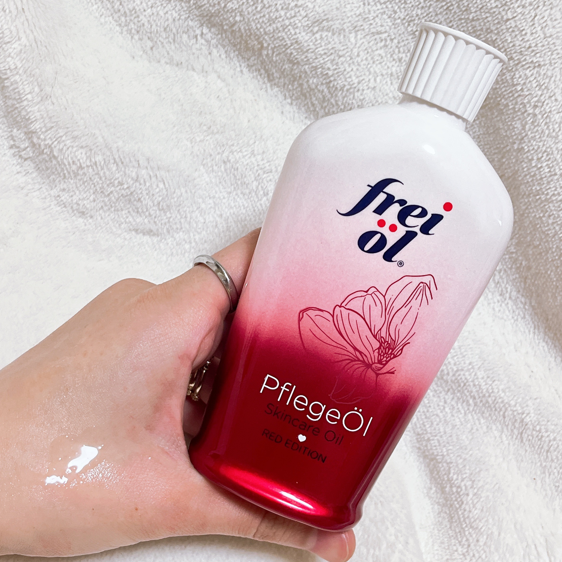 フェイス＆ボディケアオイル レッドエディション/フレイオイル（freioil）/ボディオイルを使ったクチコミ（2枚目）