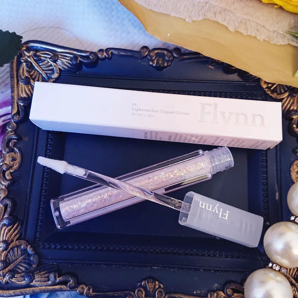 ライトキャッチャーリキッドグリッター/Flynn/グリッターを使ったクチコミ(2枚目)