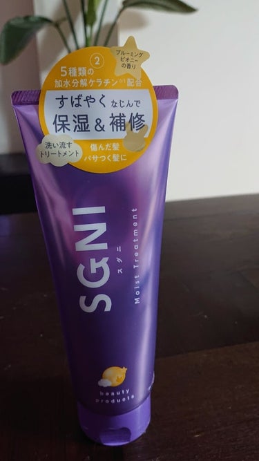 スグニ モイストトリートメント/SGNI/洗い流すヘアトリートメントを使ったクチコミ（1枚目）