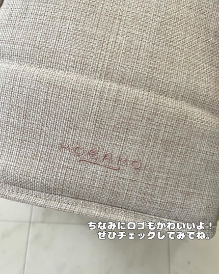 KOBAKO スクエアメイクポーチ/KOBAKO/化粧ポーチを使ったクチコミ(5枚目)