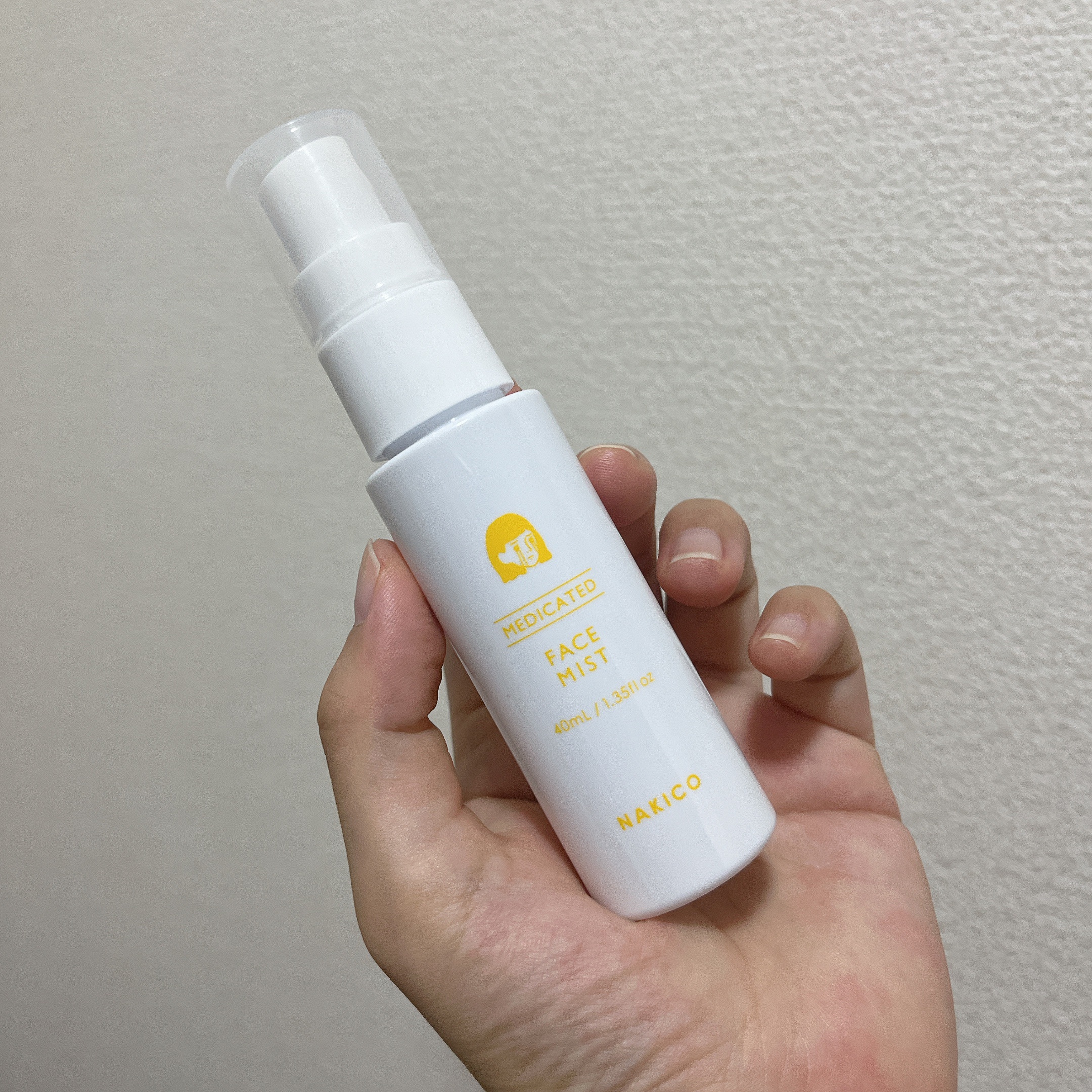 薬用制汗フェイスミスト/NAKICO/デオドラント・制汗剤を使ったクチコミ（1枚目）