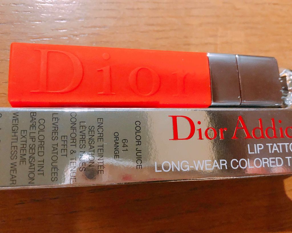 【旧】ディオール アディクト リップ ティント/Dior/リップグロスを使ったクチコミ(1枚目)