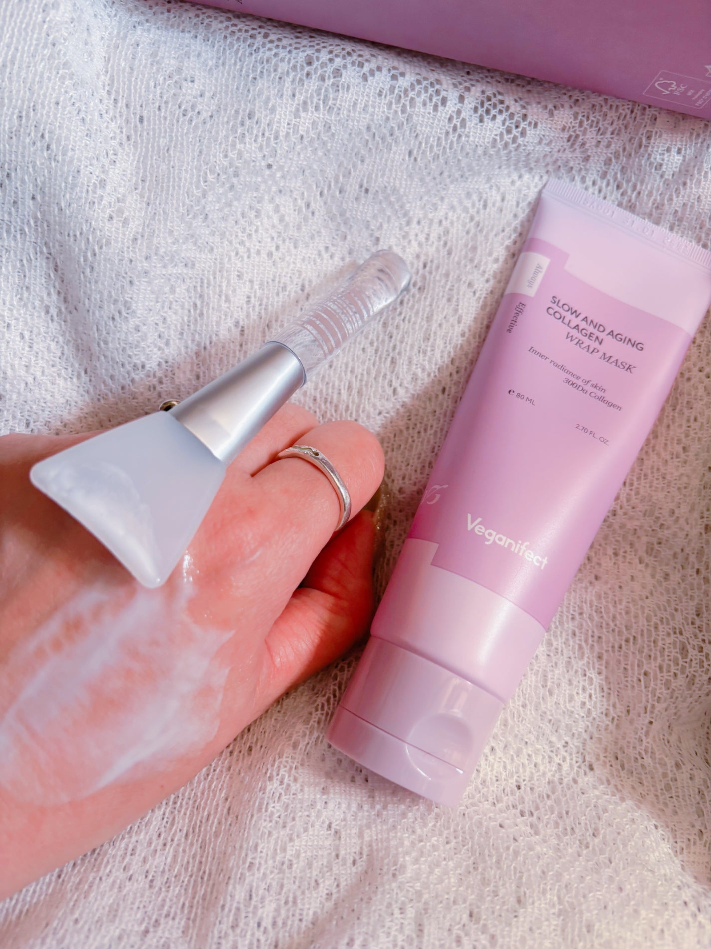 塗るマスクパック低分子コラーゲンマスク /Veganifect/洗い流すパック・マスクを使ったクチコミ(6枚目)