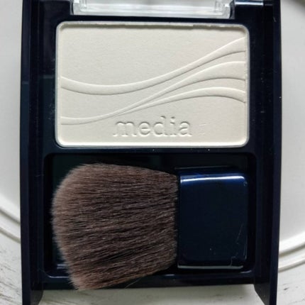 ブライトアップチークS/media/パウダーチークを使ったクチコミ(3枚目)