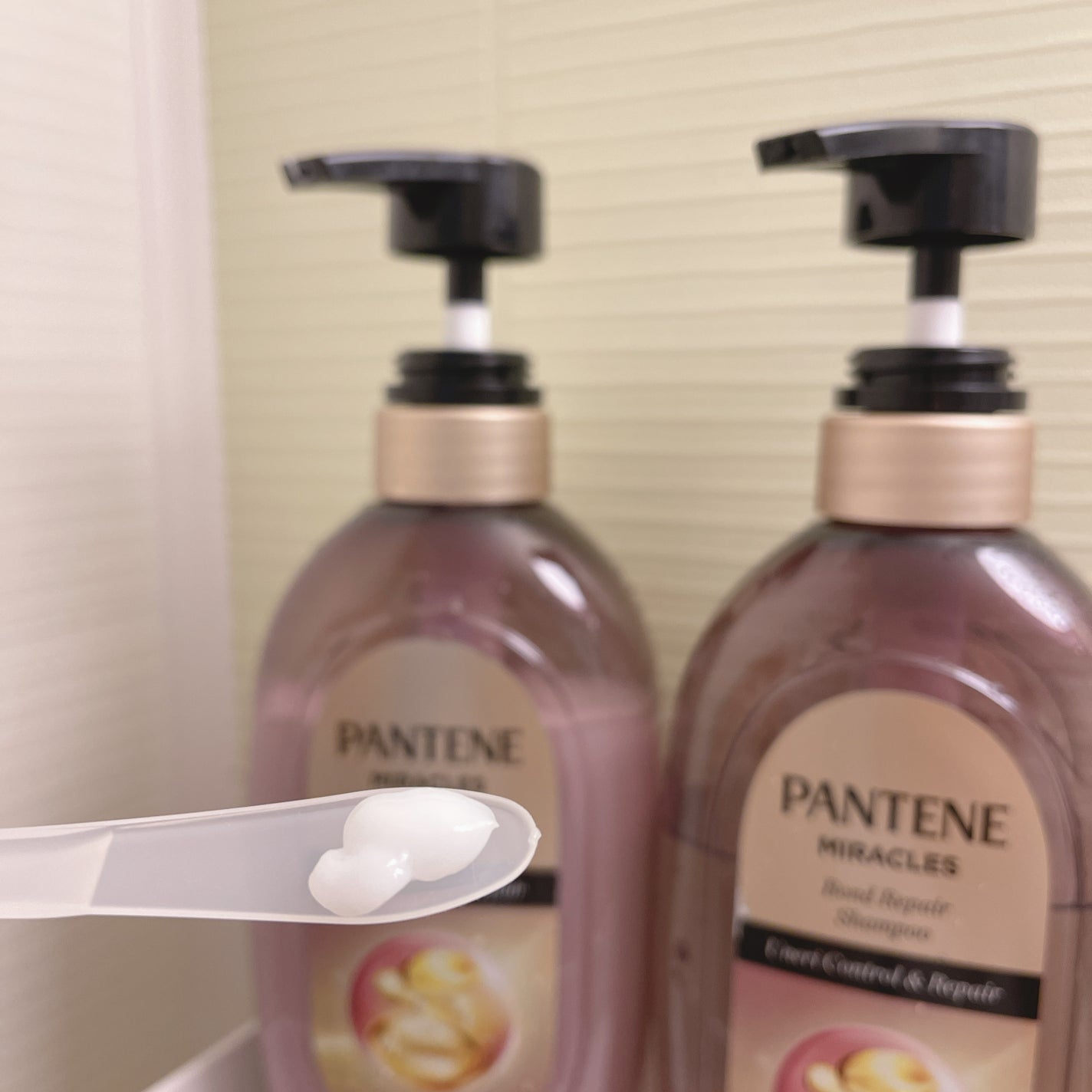 ミラクルズ うねりコントロール&リペア ボンドリペア シャンプー/トリートメント/パンテーン/市販シャンプーを使ったクチコミ(3枚目)