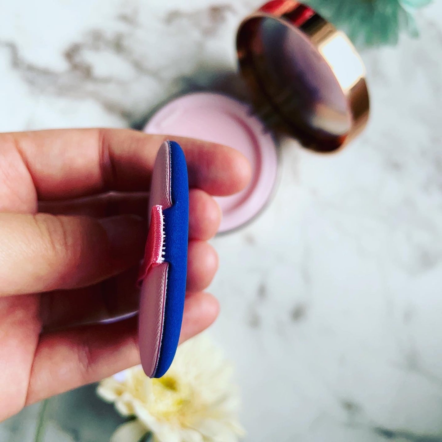 ピンクティーツリーカバーアップグロウクッション/APLIN/クッションファンデーションを使ったクチコミ(3枚目)