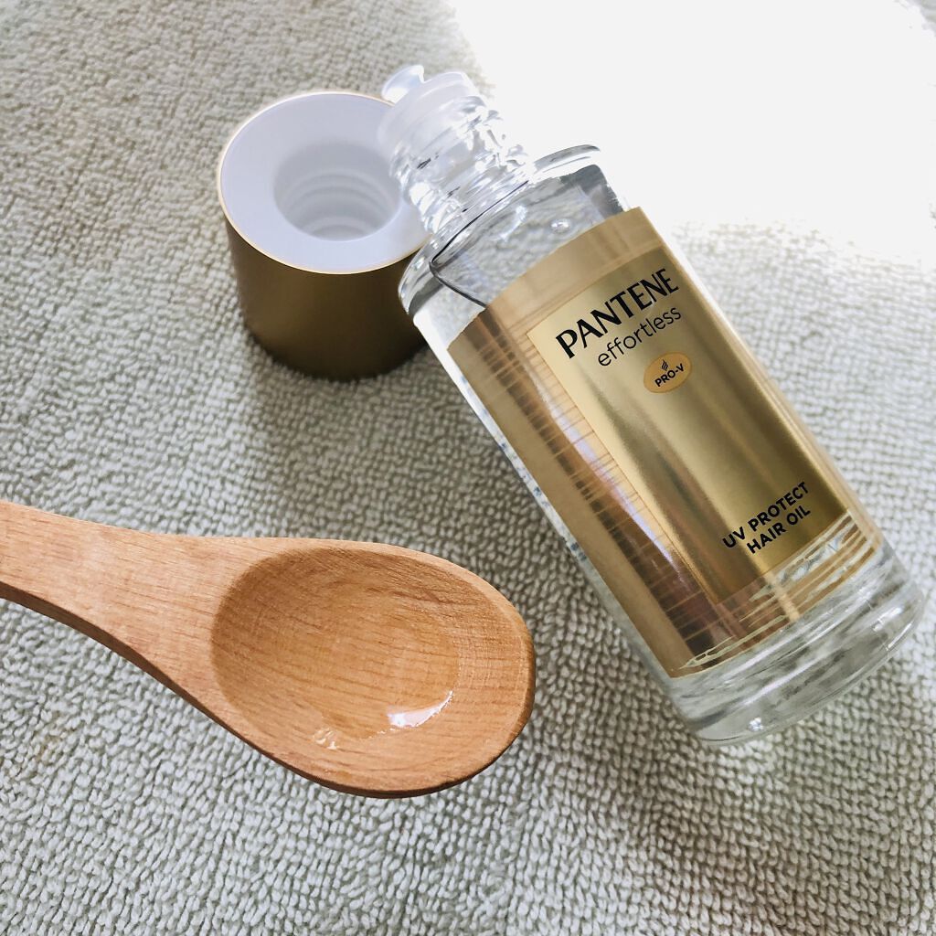 パンテーン エフォートレス UVカット ヘアオイル/パンテーン/ヘアオイルを使ったクチコミ（1枚目）