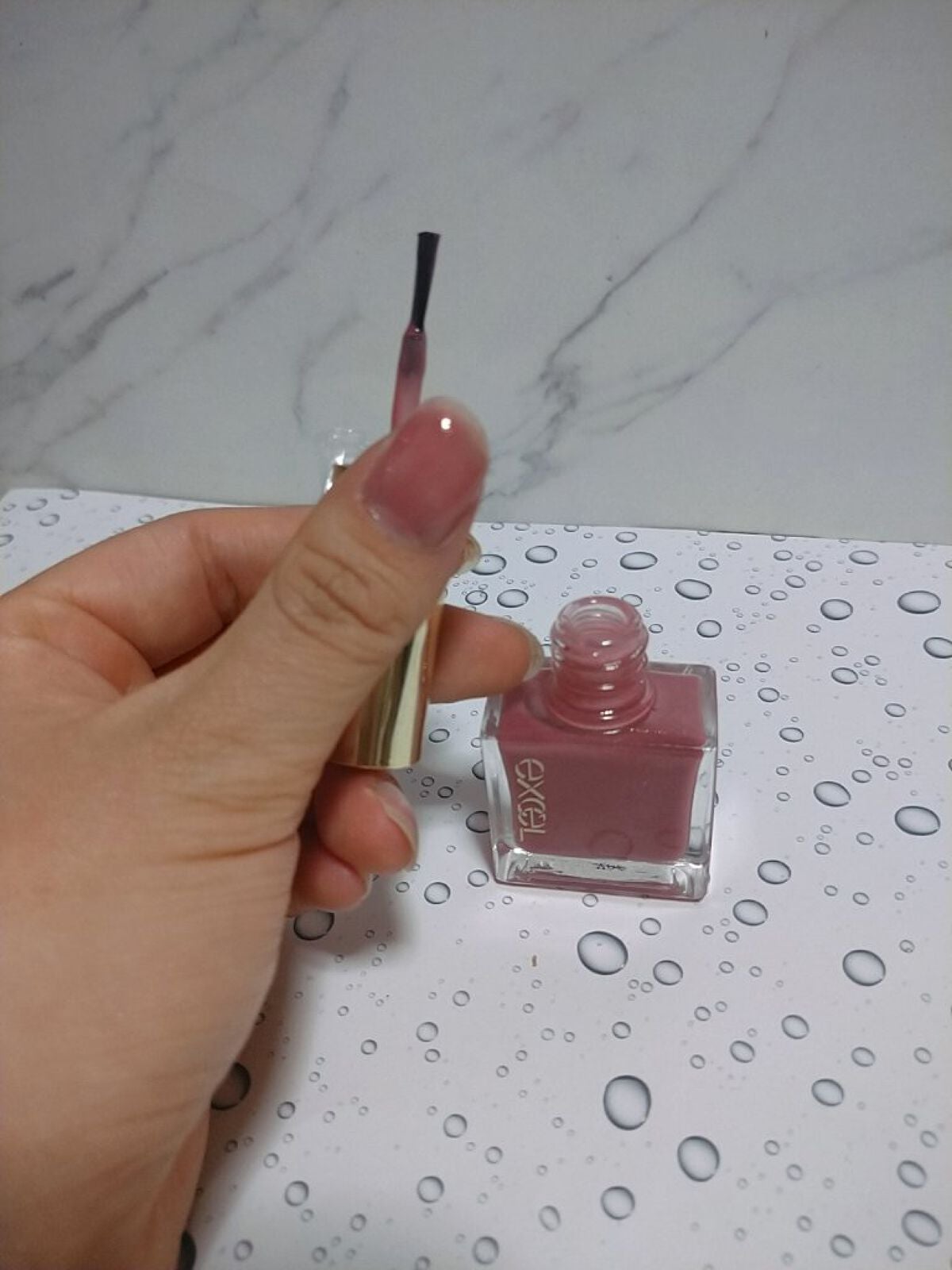 エクセル ネイルポリッシュ N/excel/マニキュアを使ったクチコミ(2枚目)