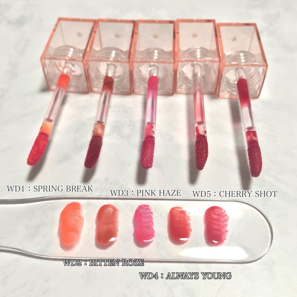 ザ ウォータリーデューティント/MERZY/リップティントを使ったクチコミ(3枚目)