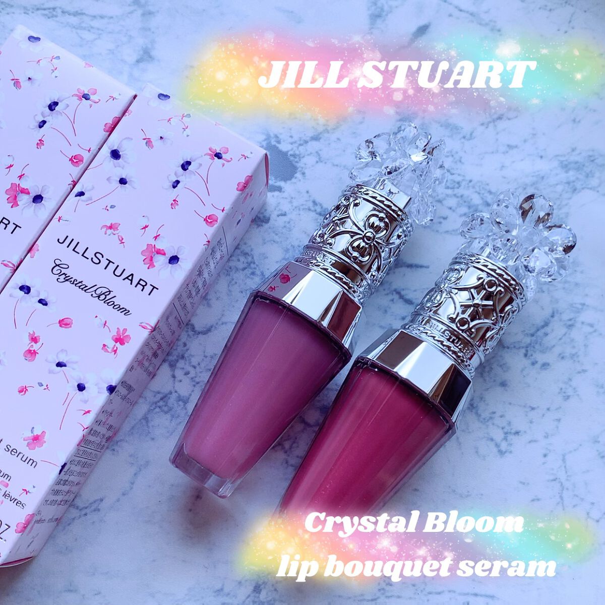 ジルスチュアート クリスタルブルーム リップブーケ セラム/JILL STUART/リッププランパーを使ったクチコミ(1枚目)