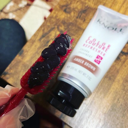 カラークチュール カラートリートメント/スティーブンノル ニューヨーク/ヘアカラーを使ったクチコミ(3枚目)