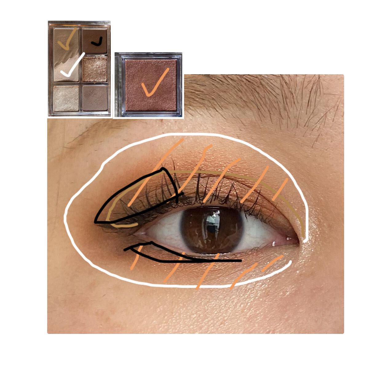 プロ アイパレット ミニ/CLIO/アイシャドウパレットを使ったクチコミ（3枚目）