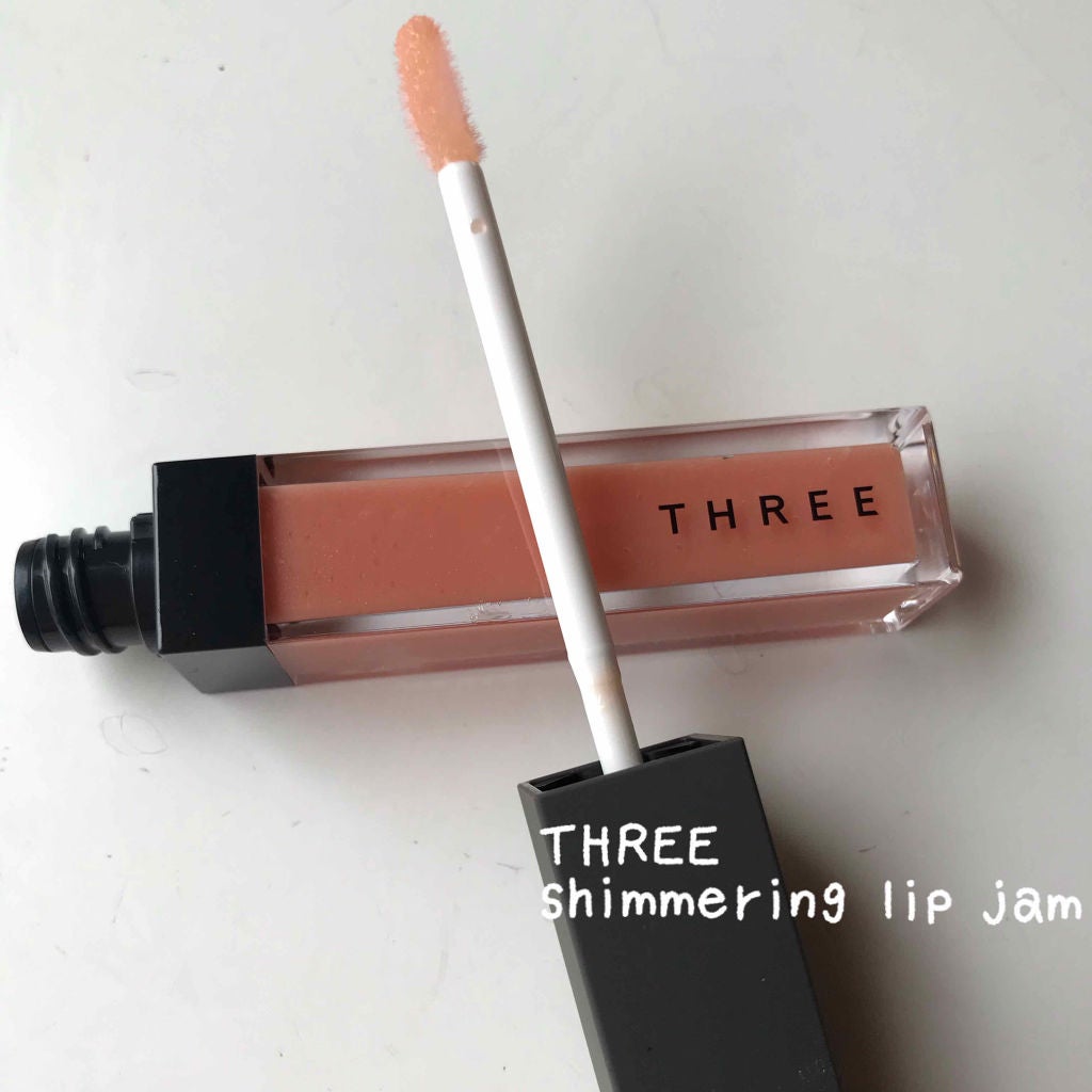 シマリング リップジャム/THREE/リップグロスを使ったクチコミ(1枚目)