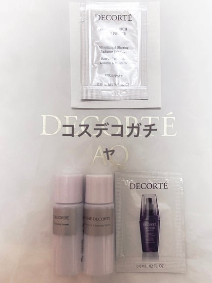 フィトチューン W クレンジング セラム/DECORTÉ/クレンジングウォーターを使ったクチコミ(1枚目)