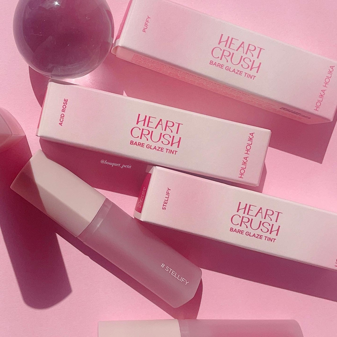 ハートクラッシュ ベアグレイズティント/HOLIKA HOLIKA/リップティントを使ったクチコミ(2枚目)