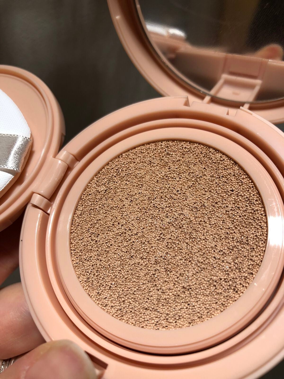 クラウド スキン グロー クッション XX01 ホンデ/HASH/クッションファンデーションを使ったクチコミ(6枚目)