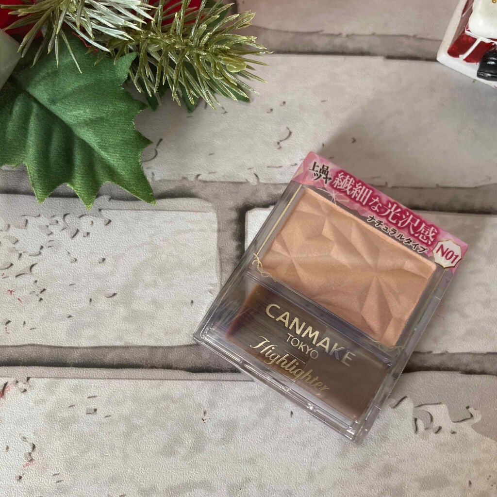 ハイライター/キャンメイク/パウダーハイライトを使ったクチコミ(2枚目)