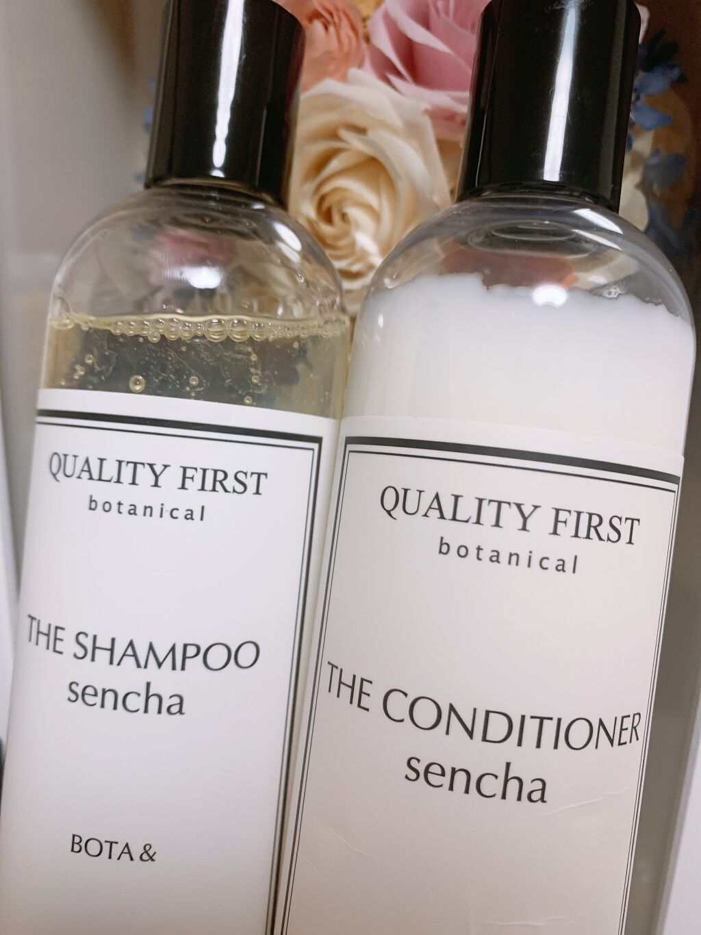 ボタアンド ザ シャンプー <sencha>/クオリティファースト/市販シャンプーを使ったクチコミ（1枚目）