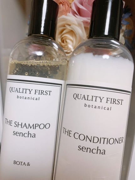 ボタアンド ザ シャンプー <sencha>/クオリティファースト/市販シャンプーを使ったクチコミ(1枚目)