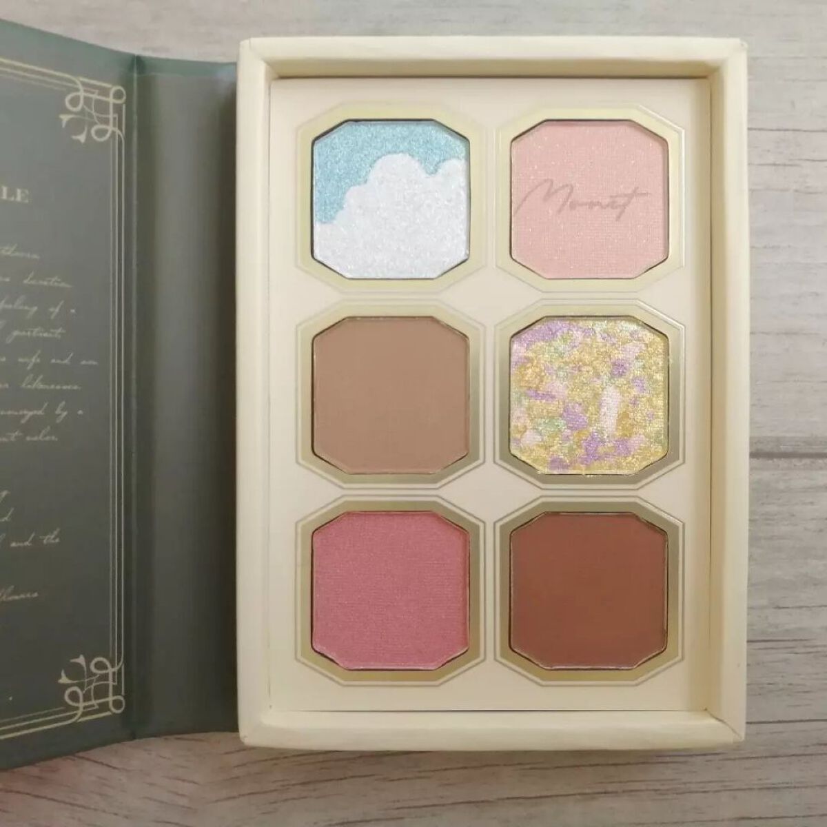 絵画アイシャドウパレット/MilleFée/アイシャドウパレットを使ったクチコミ(2枚目)