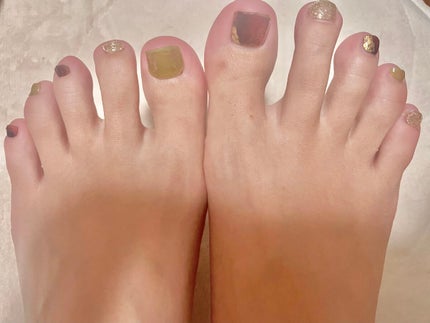 ジェルミーペタリー フット /ジェルミーワン/ネイルシールを使ったクチコミ(3枚目)