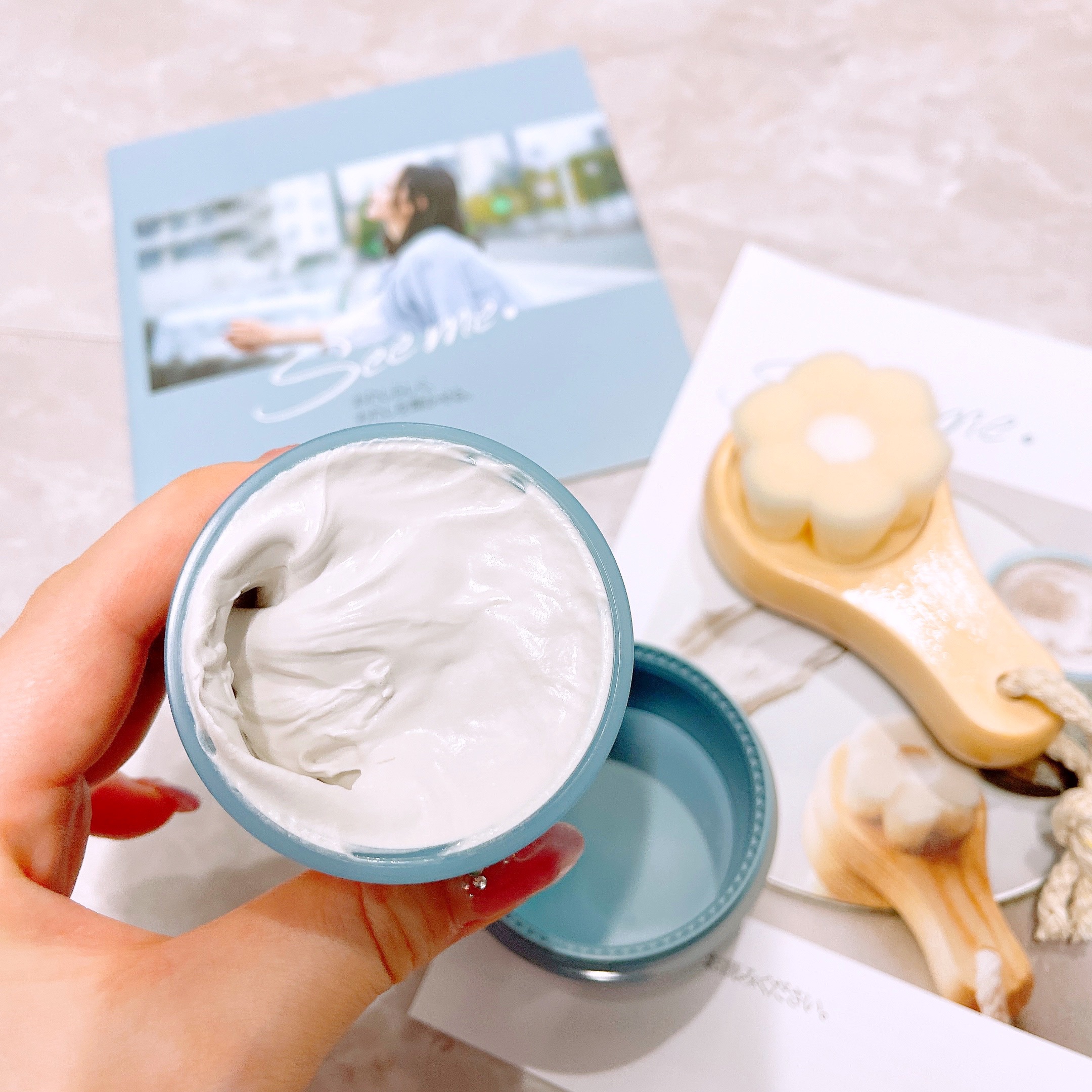 BRIGHTENING WASH リフィル 60g/SHIKARI/その他洗顔料を使ったクチコミ（2枚目）