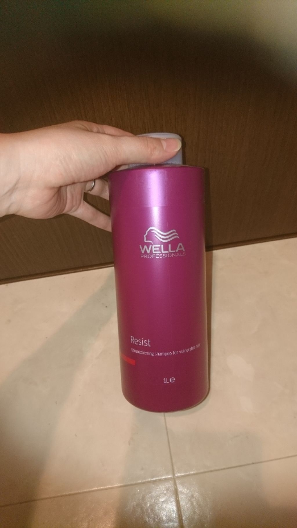 レジスト ストレングスニング シャンプー/ウエラプロフェッショナル ケア/シャンプー・コンディショナーを使ったクチコミ（1枚目）