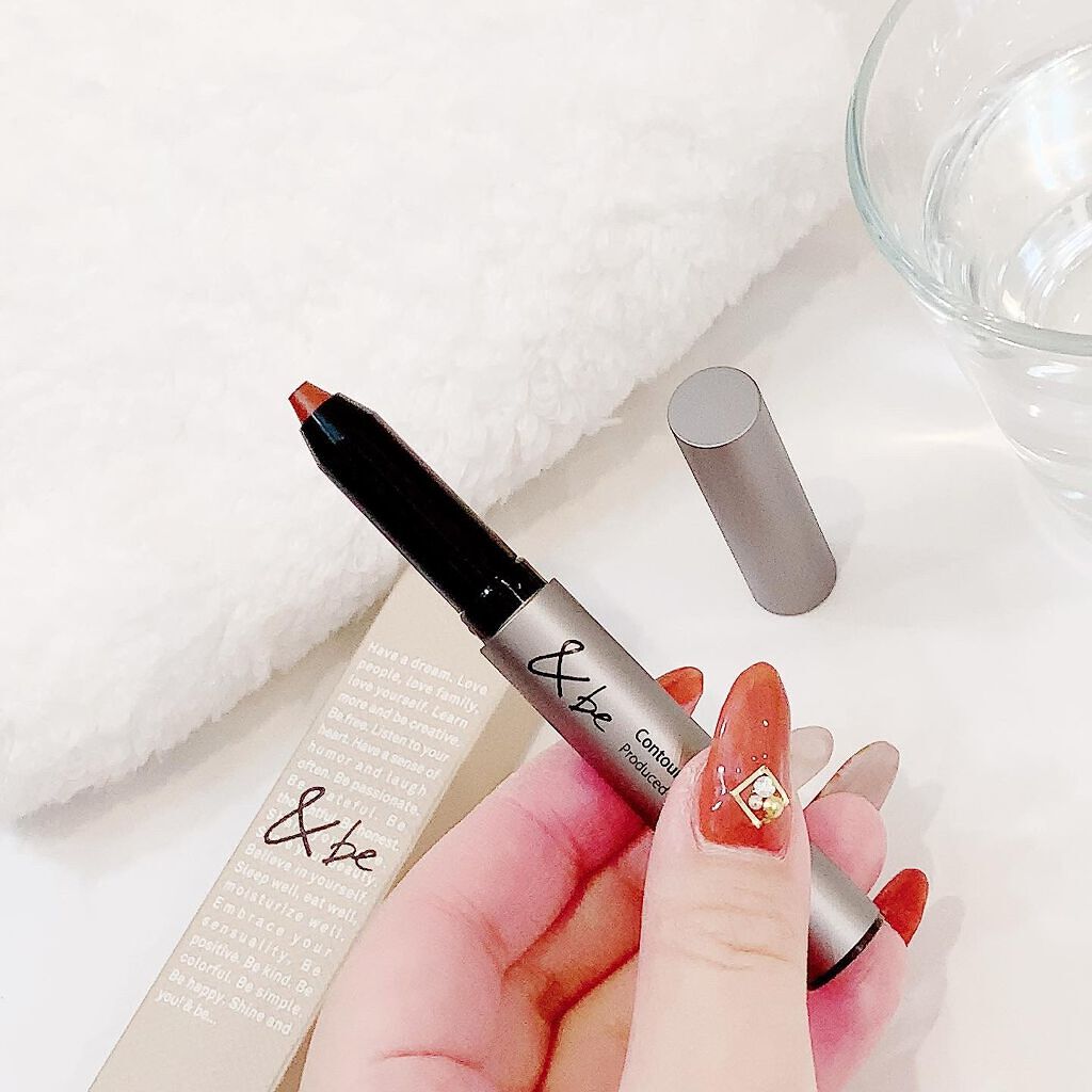 &be コントゥアペン/&be/シェーディングを使ったクチコミ(2枚目)