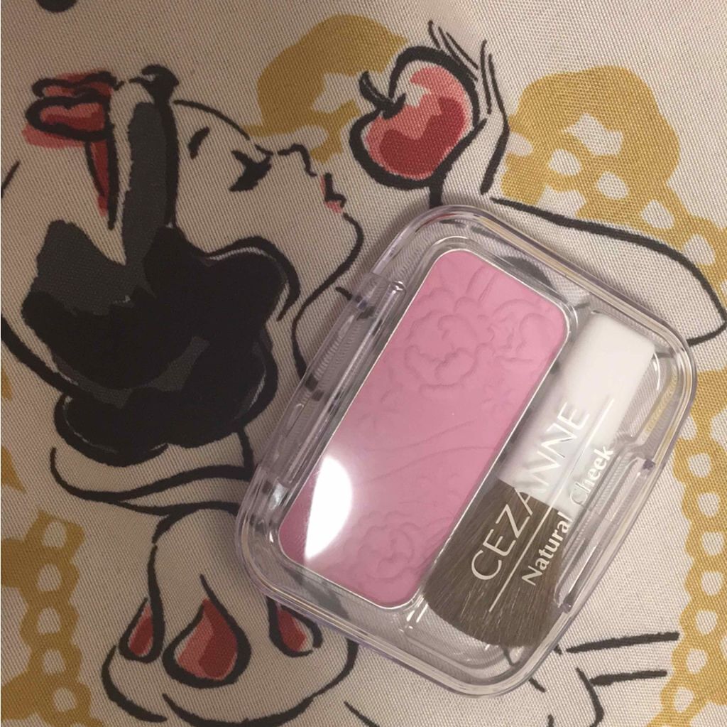 ナチュラル チークN/CEZANNE/パウダーチークを使ったクチコミ（1枚目）