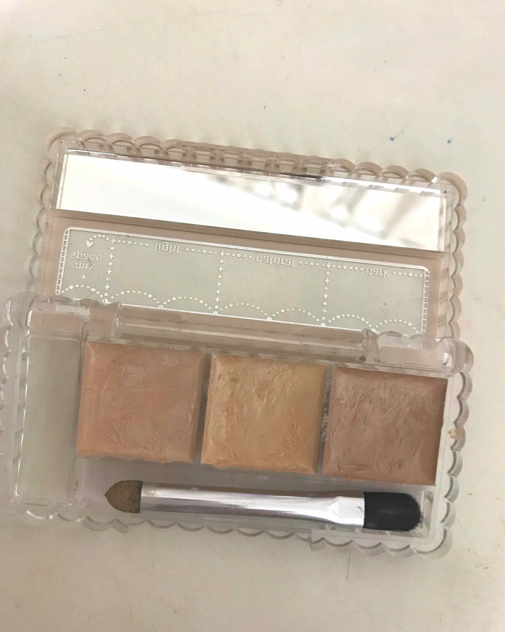 カラーミキシングコンシーラー/キャンメイク/パレットコンシーラーを使ったクチコミ(2枚目)