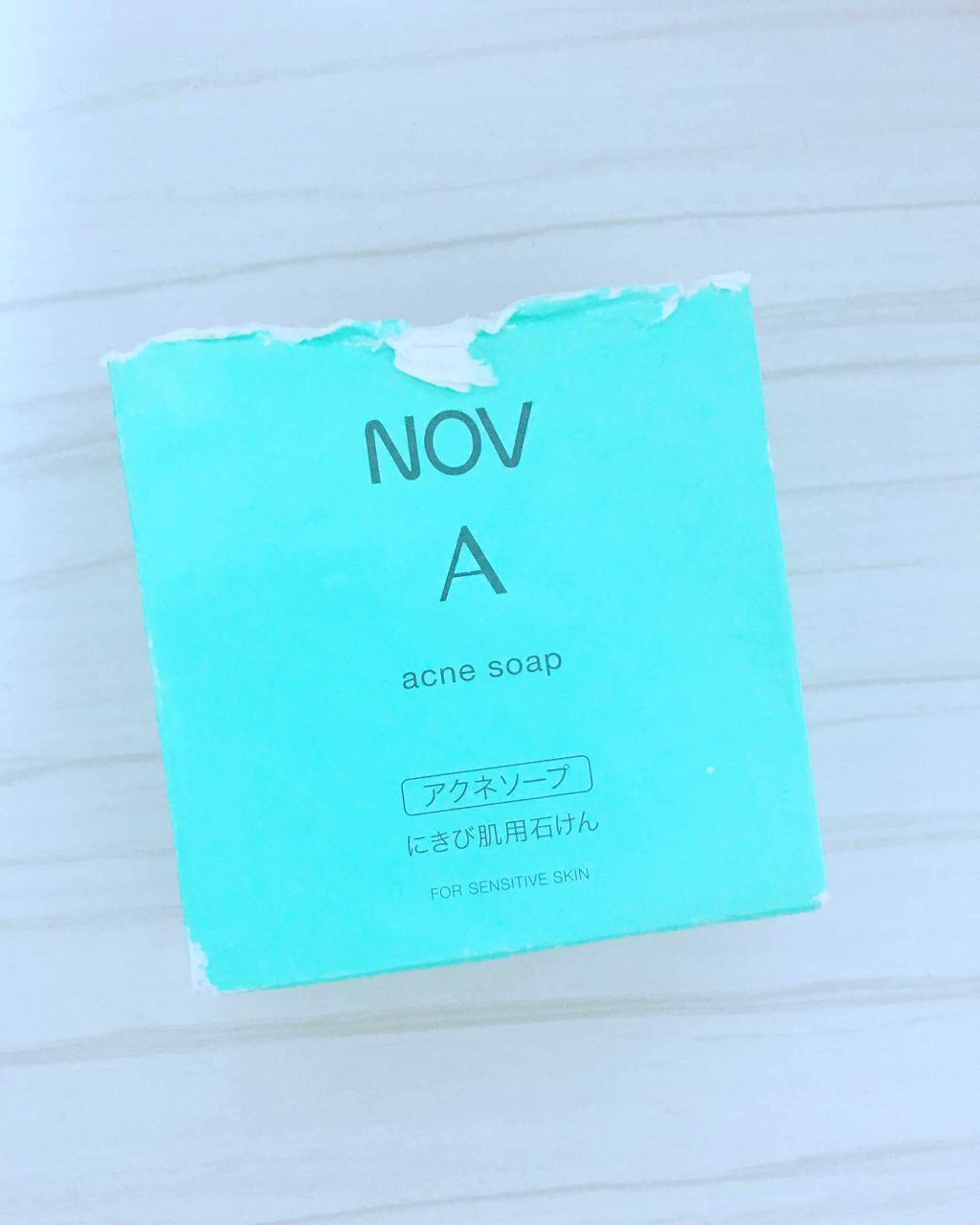 ノブ Ａ アクネソープ/NOV/洗顔石鹸を使ったクチコミ（1枚目）