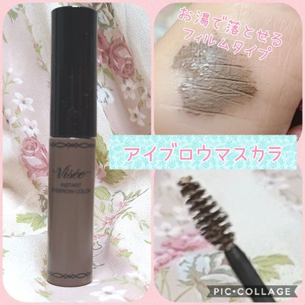 リシェ カラーリング アイブロウマスカラ/Visée/眉マスカラを使ったクチコミ(1枚目)