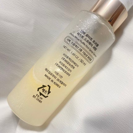 ダルバ ホワイトトリュフファーストスプレーセラム/ダルバ/ミスト状化粧水を使ったクチコミ(2枚目)