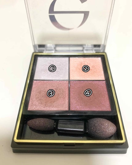 リアルクローズシャドウ/excel/アイシャドウパレットを使ったクチコミ(2枚目)