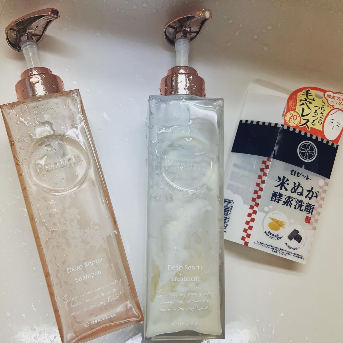 江戸こすめ 米ぬか酵素洗顔パウダー/ロゼット/洗顔パウダーを使ったクチコミ（1枚目）