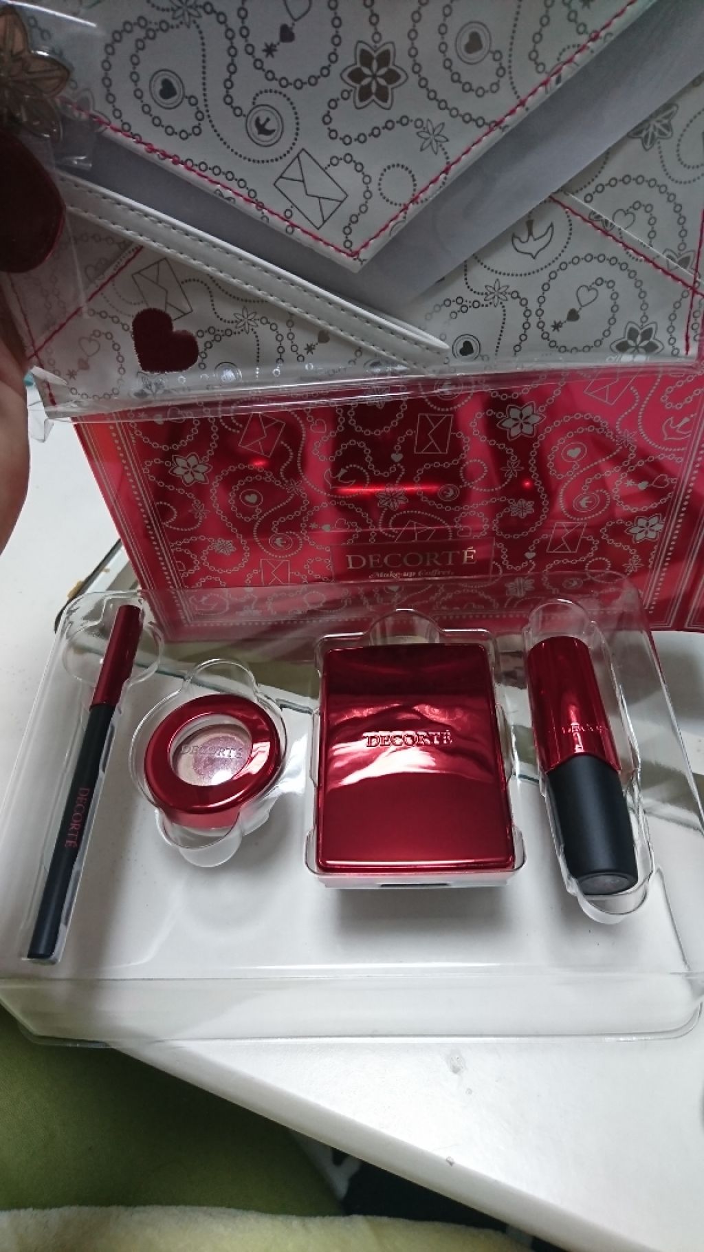メイクアップ コフレ Ⅱ（クリスマスコフレ 2019）/DECORTÉ/メイクアップキットを使ったクチコミ（1枚目）