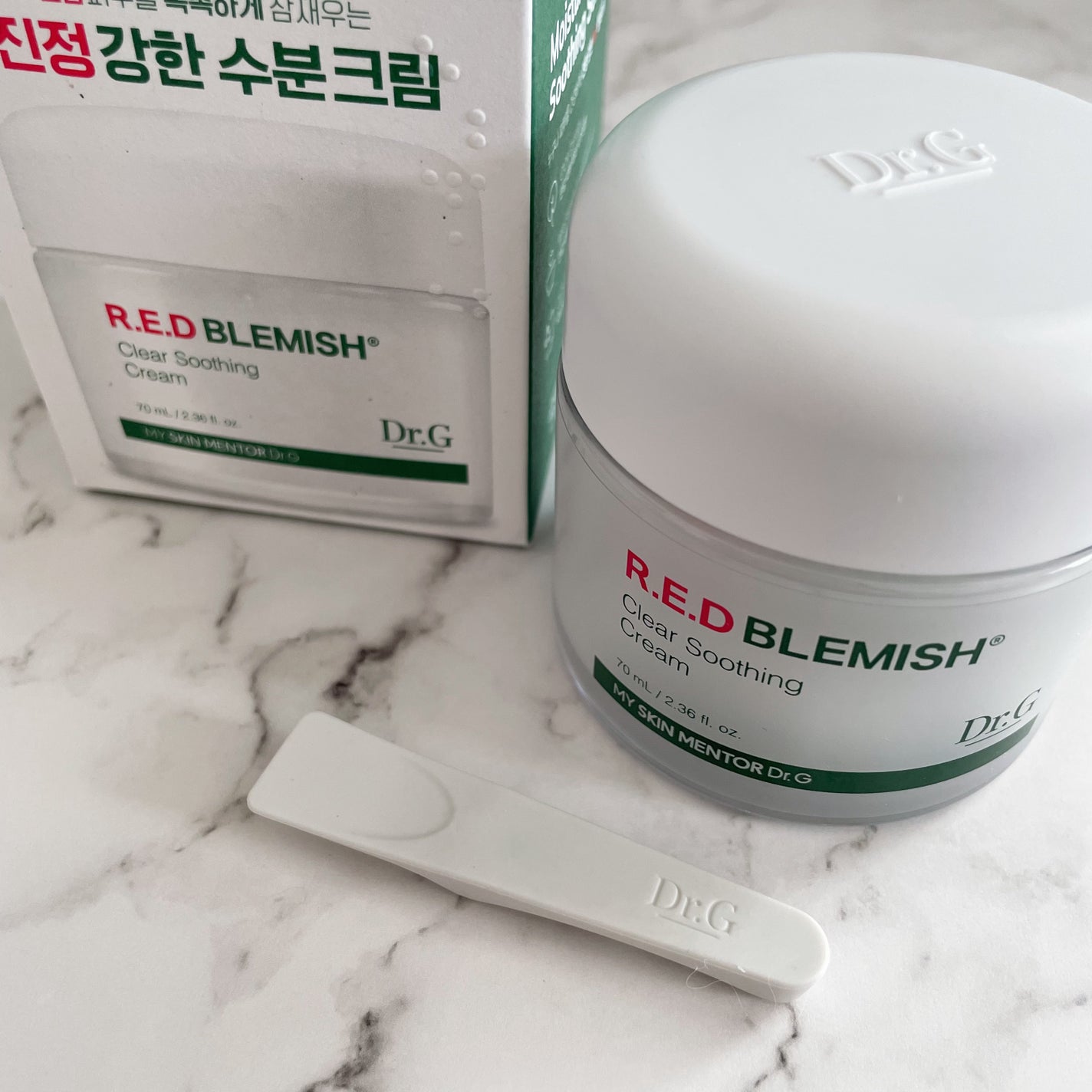 レッドブレミッシュ クリアスージングクリーム/Dr.G/フェイスクリームを使ったクチコミ(3枚目)
