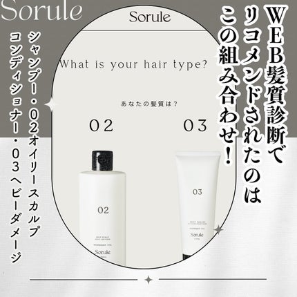 モイストソフナー 02オイリースカルプ/Sorule/市販シャンプーを使ったクチコミ(2枚目)