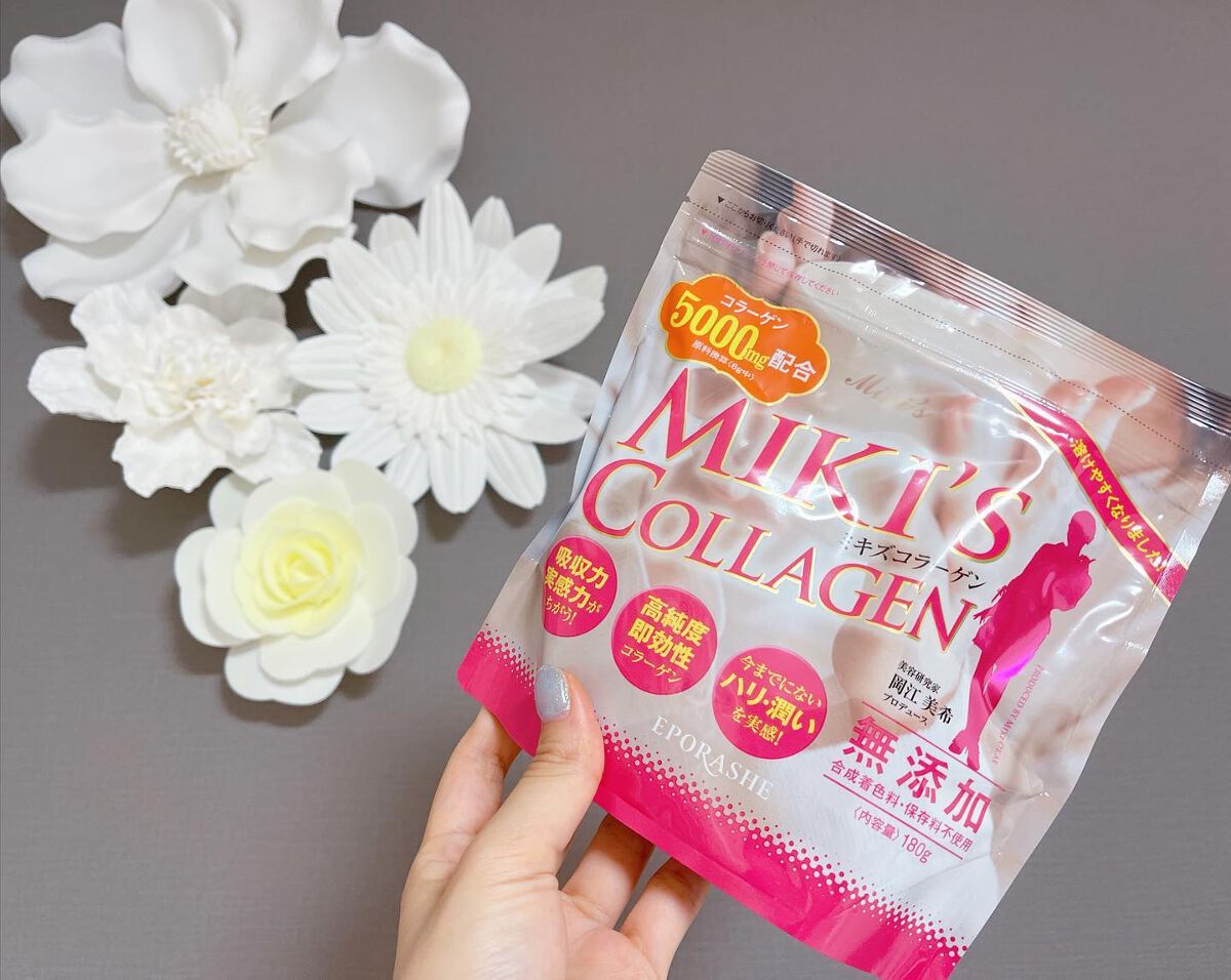 ミキズコラーゲン/EPORASHE/美容サプリメントを使ったクチコミ(1枚目)