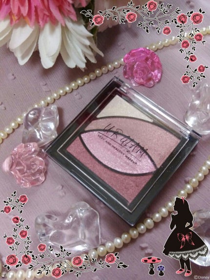 UR GLAM VELVET EYE COLOR PALETTE/U R GLAM/アイシャドウパレットを使ったクチコミ(1枚目)
