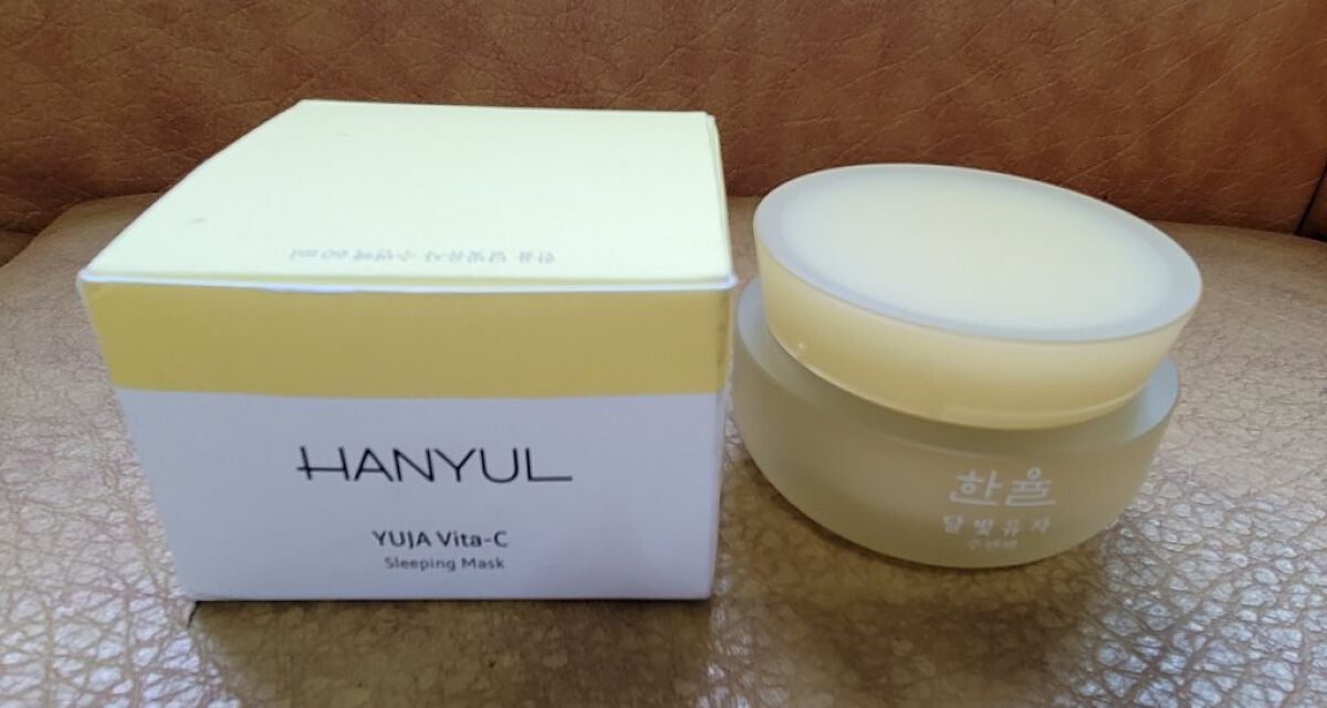 月光ゆず睡眠パック(旧バージョン)/HANYUL(ハンユル)/フェイスクリームを使ったクチコミ(1枚目)