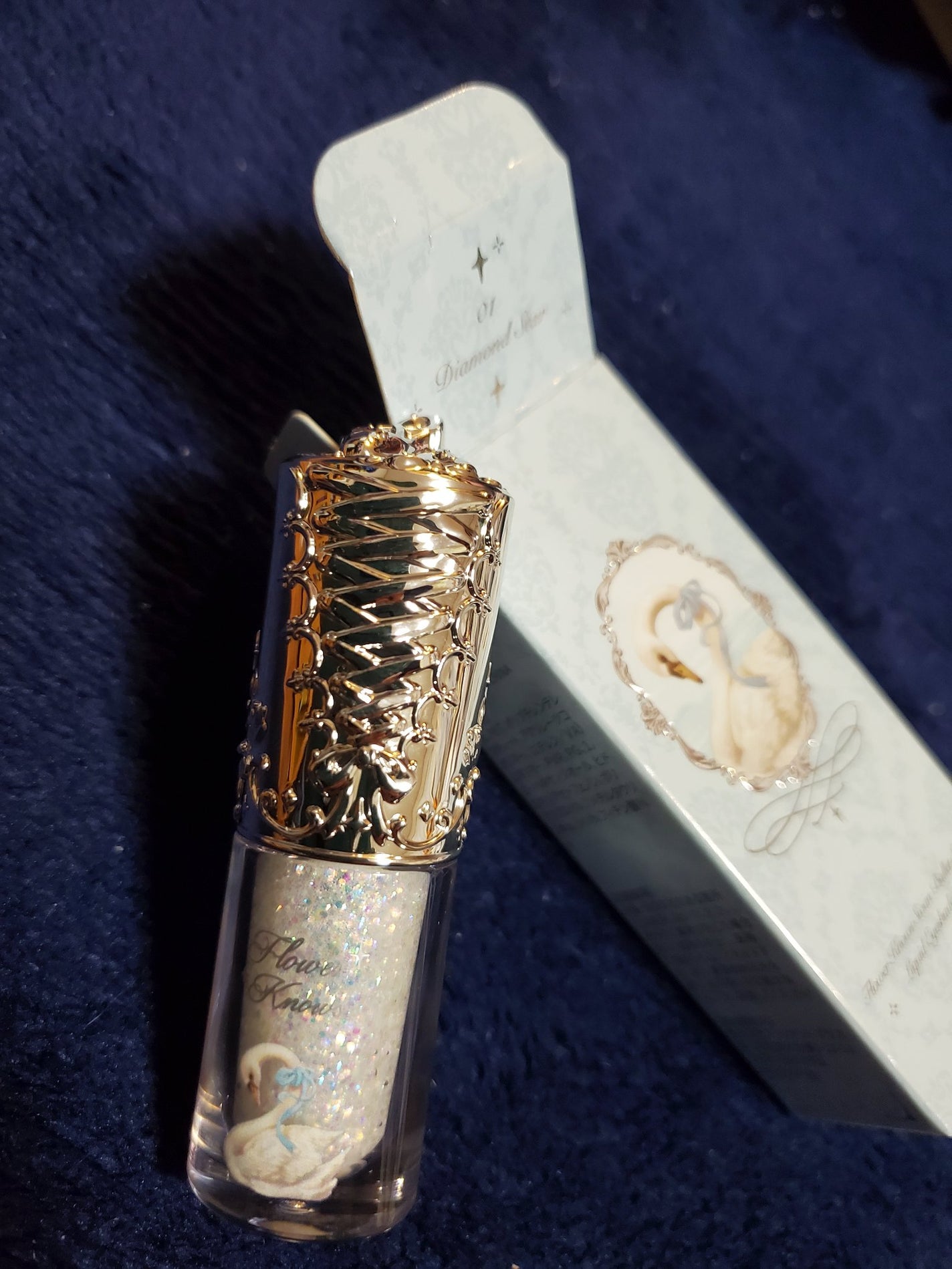 フラワーノーズ スワンバレエシリーズ リキッドアイシャドウ/FlowerKnows/リキッドアイシャドウを使ったクチコミ(1枚目)