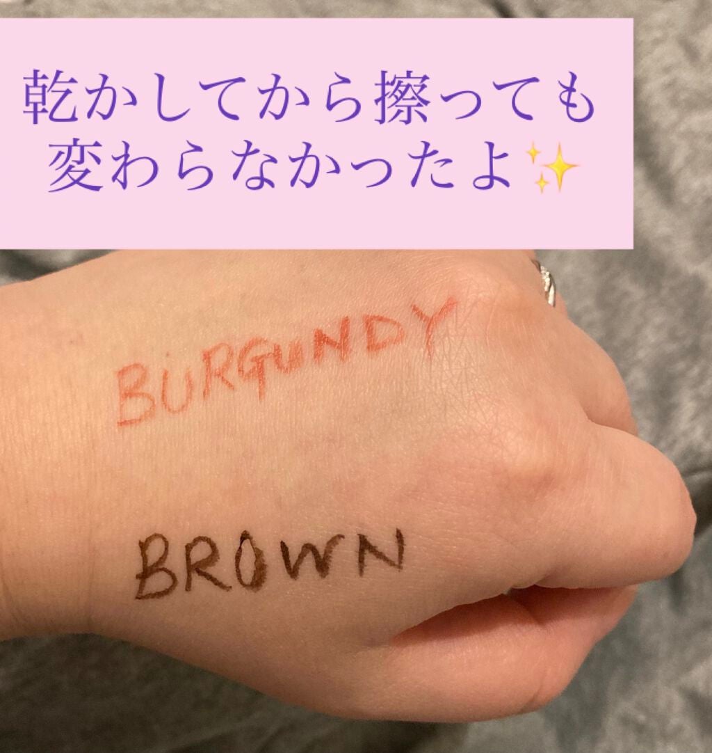 ウォータープルーフ リキッドアイライナー/CAROME./リキッドアイライナーを使ったクチコミ(2枚目)