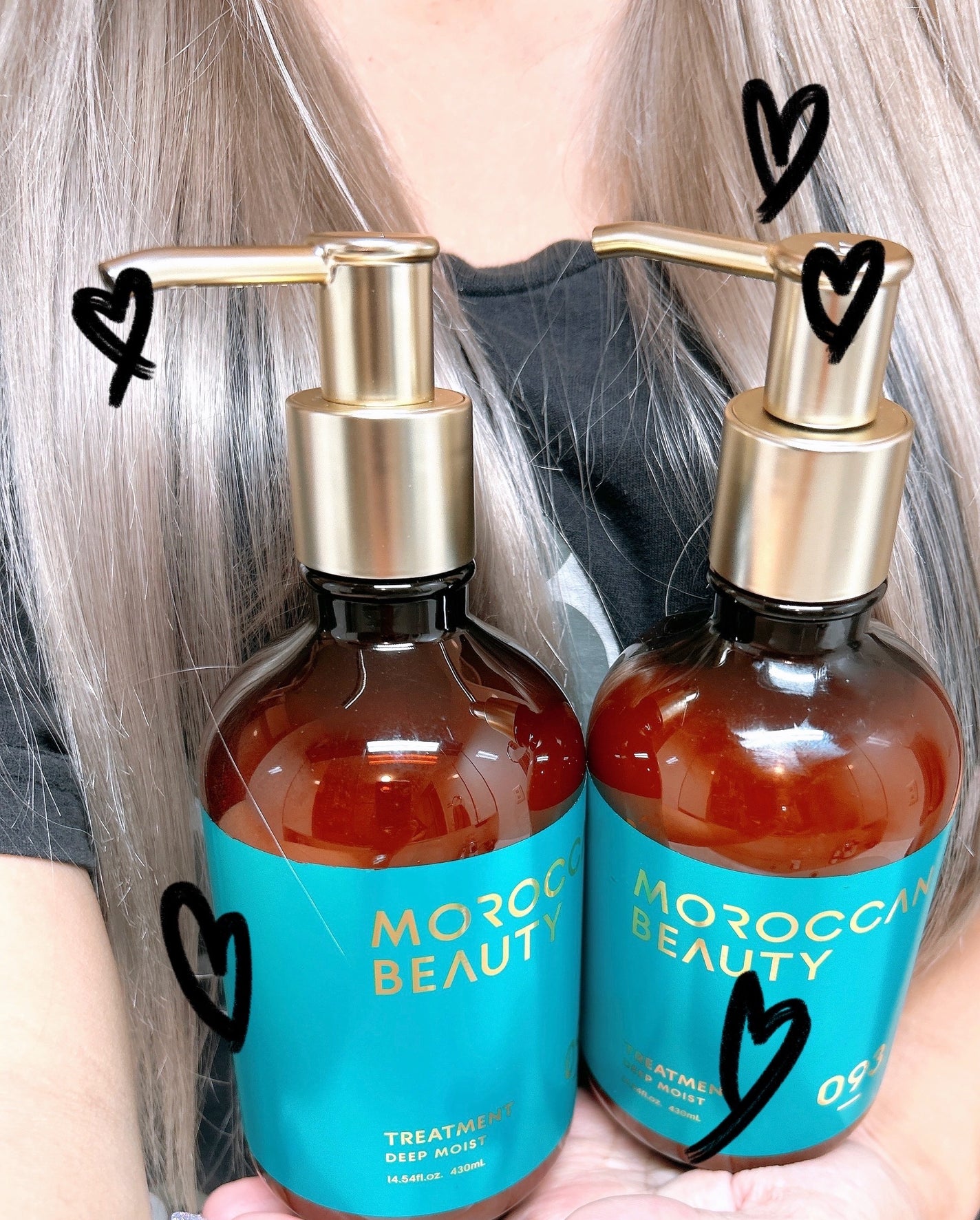 ディープモイスト シャンプー/ ヘアトリートメント/モロッカンビューティ/市販シャンプーを使ったクチコミ(1枚目)