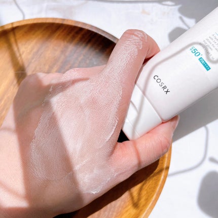 アロエ54.2アクアトーンアップUVクリーム SPF50+ PA++++/COSRX/日焼け止めクリームを使ったクチコミ(5枚目)