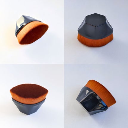 六角ブラシ/日売通/メイクブラシを使ったクチコミ(4枚目)