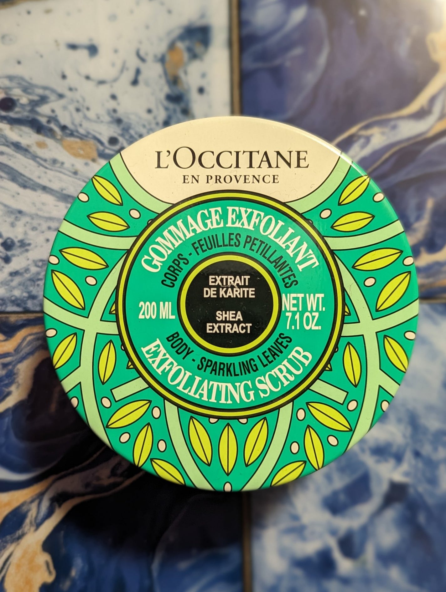 スパークリングリーフ シア コンポートスクラブ/L'OCCITANE/ボディスクラブを使ったクチコミ(1枚目)