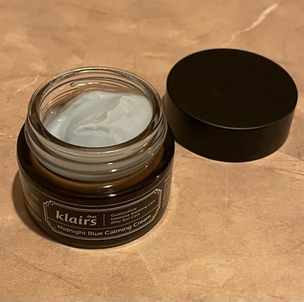 ミッドナイトブルーカーミングクリーム/Klairs/フェイスクリームを使ったクチコミ(1枚目)