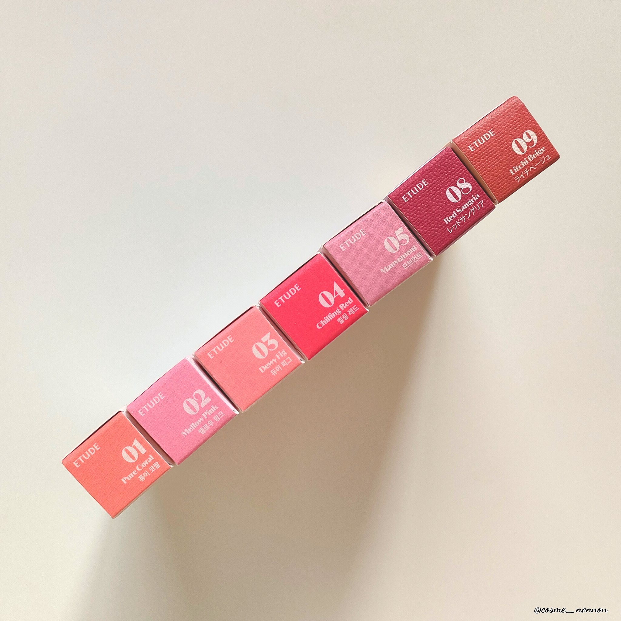 グロウ フィクシングティント/ETUDE/リップティントを使ったクチコミ（2枚目）