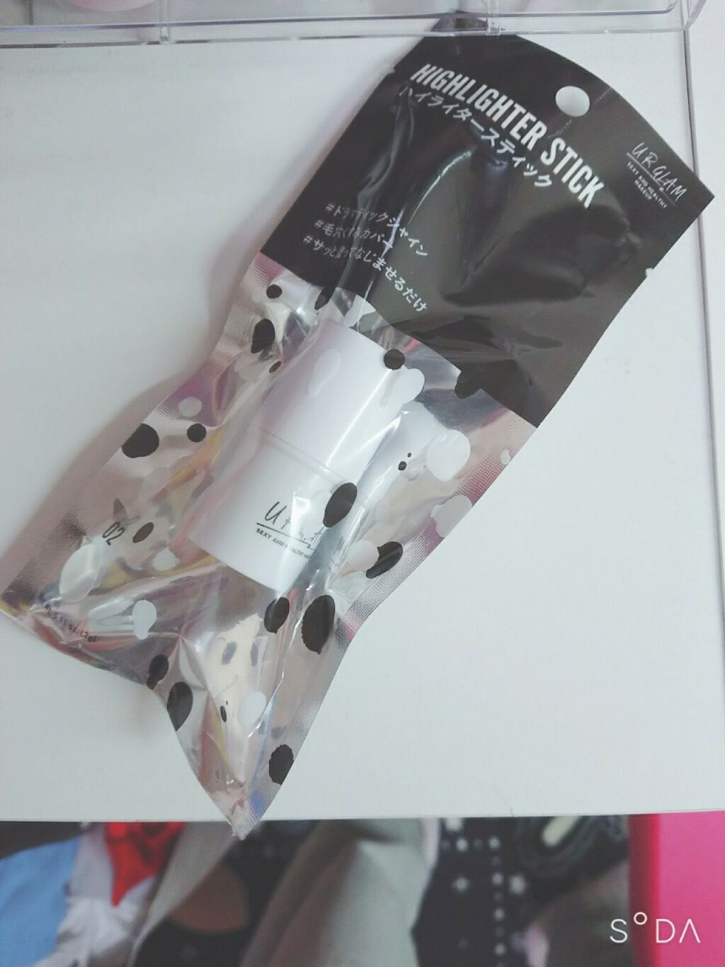 UR GLAM　ハイライタースティック/U R GLAM/スティックハイライトを使ったクチコミ（2枚目）